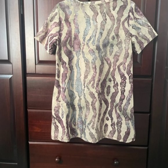 Lori Goldstein Knit Jacquard Short Sleeve Tee - Picture 13 of 13